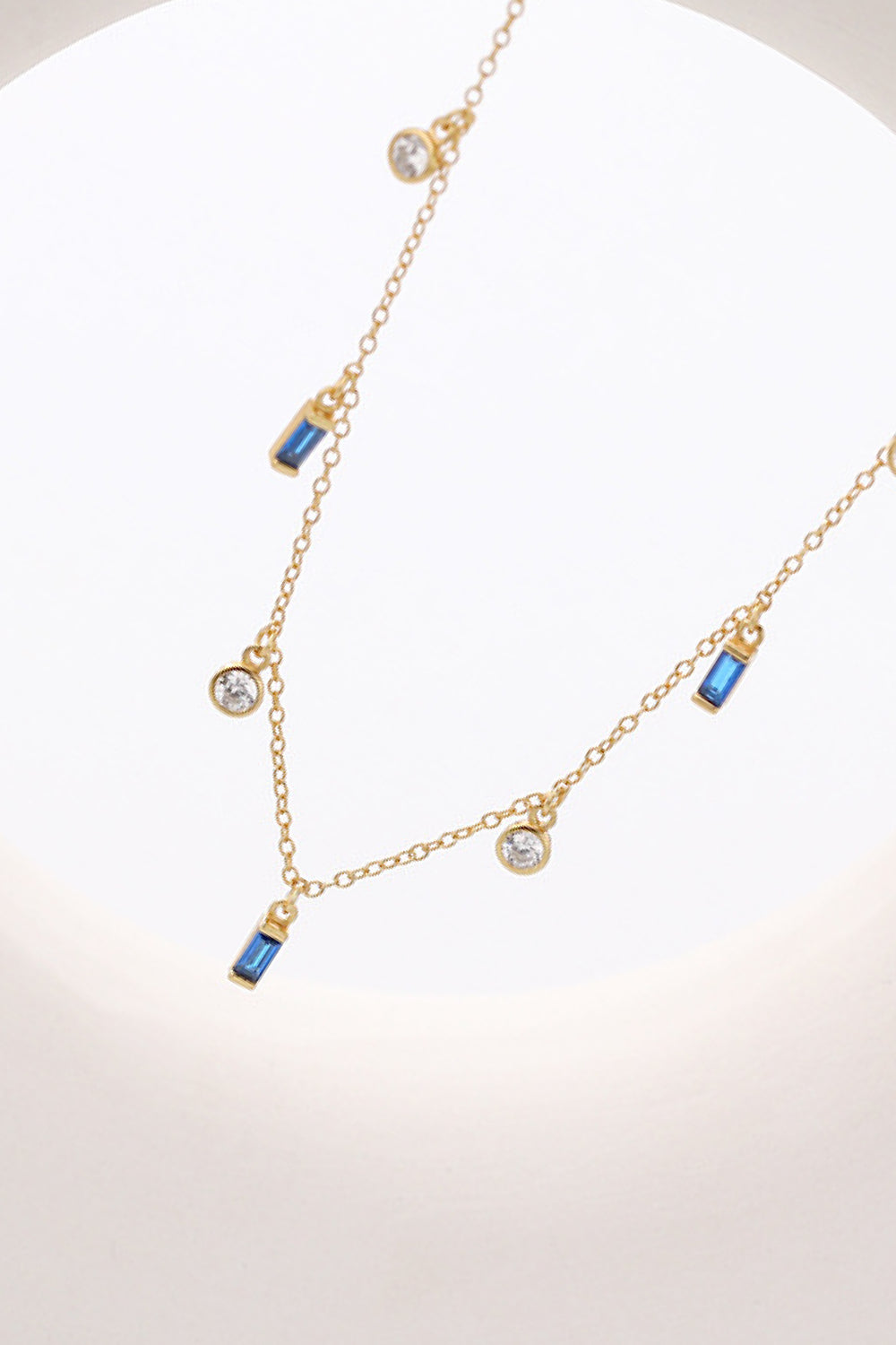 18K Gold Plated Multi-Charm Chain Necklace - AllIn Computer