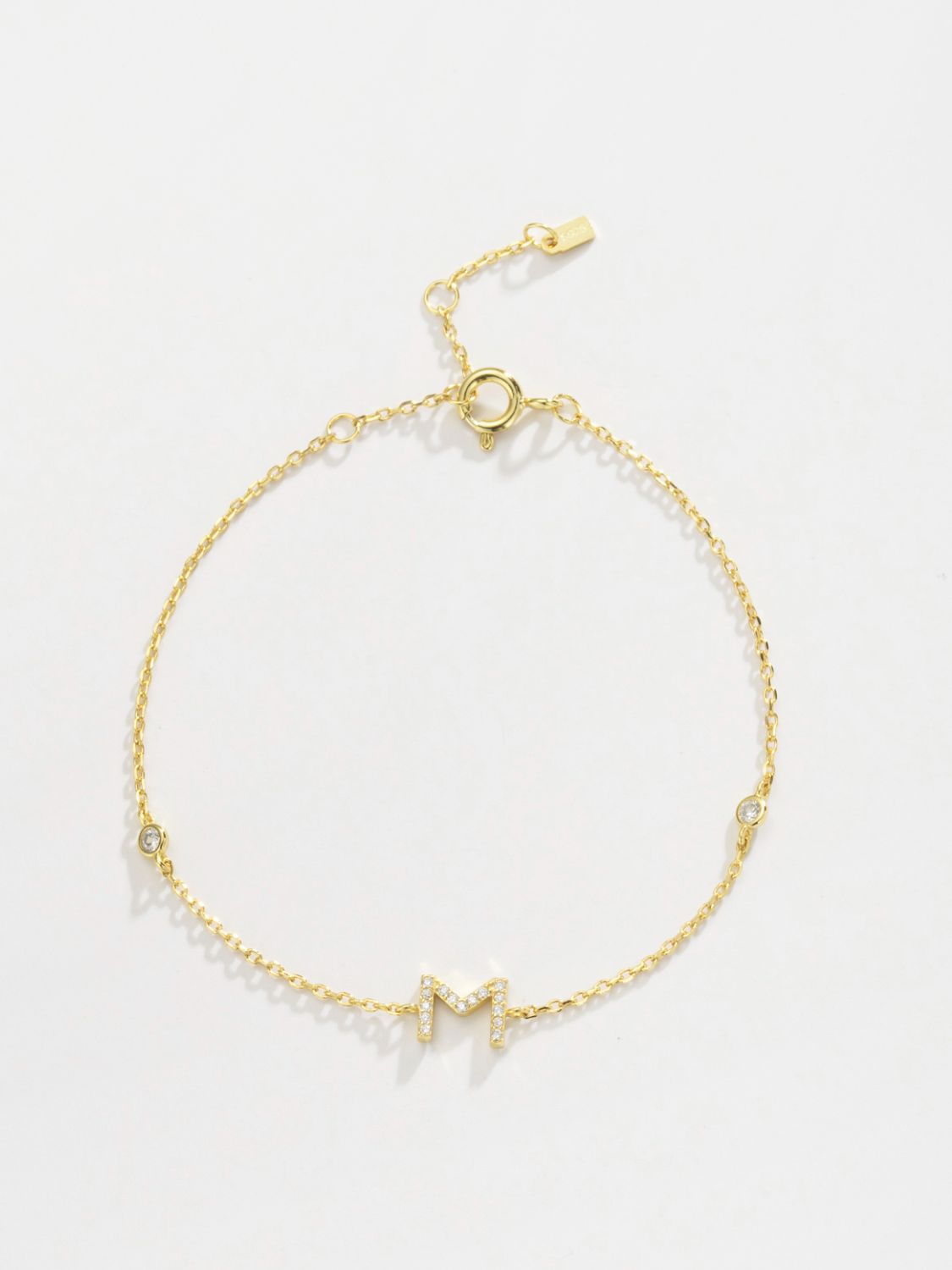 L To P Zircon 925 Sterling Silver Bracelet - AllIn Computer