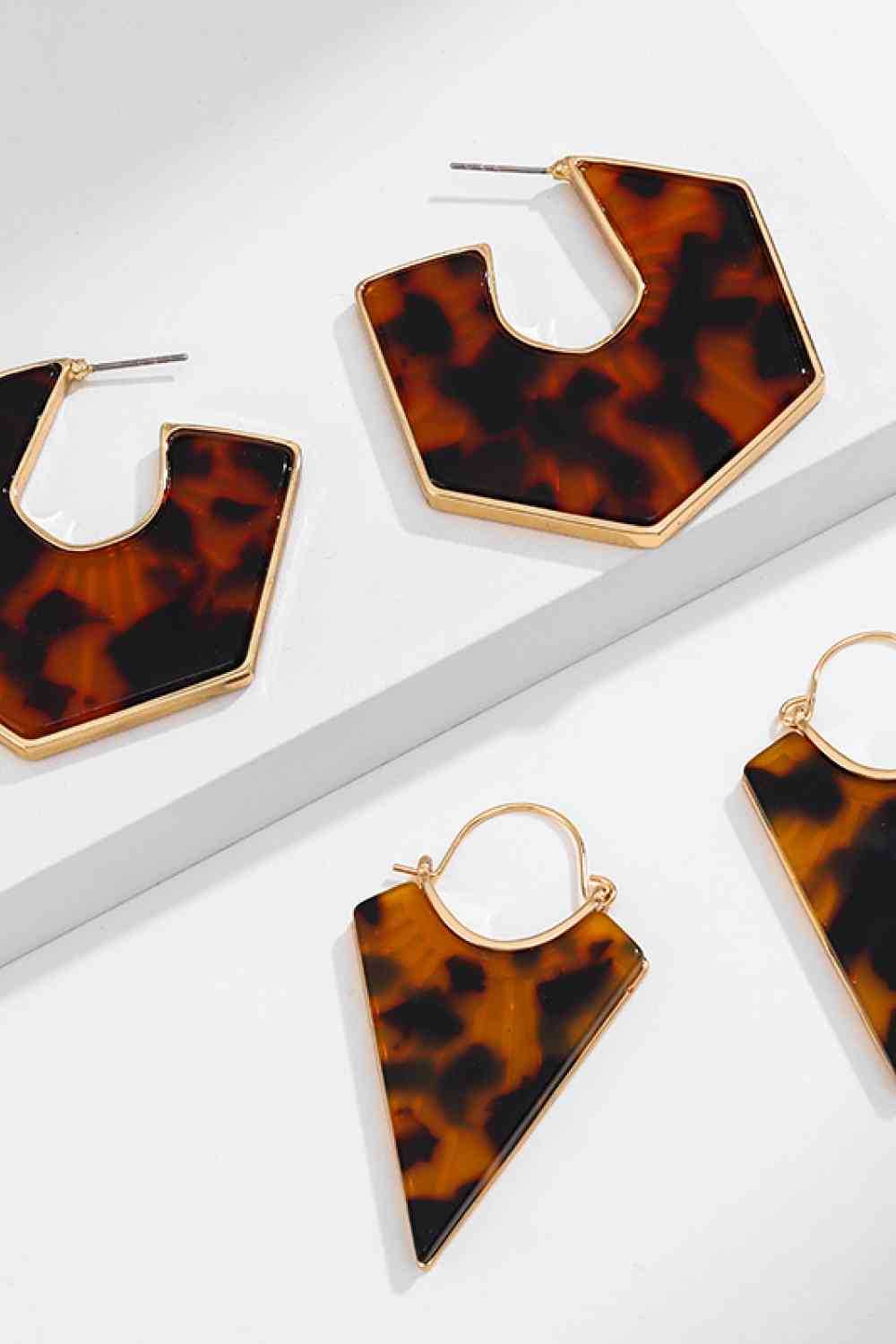 Alloy Geometric Earrings - AllIn Computer