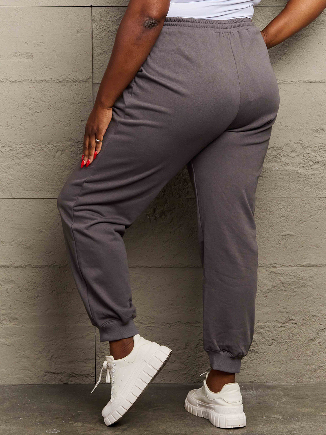 Simply Love Full Size Drawstring Sweatpants - AllIn Computer