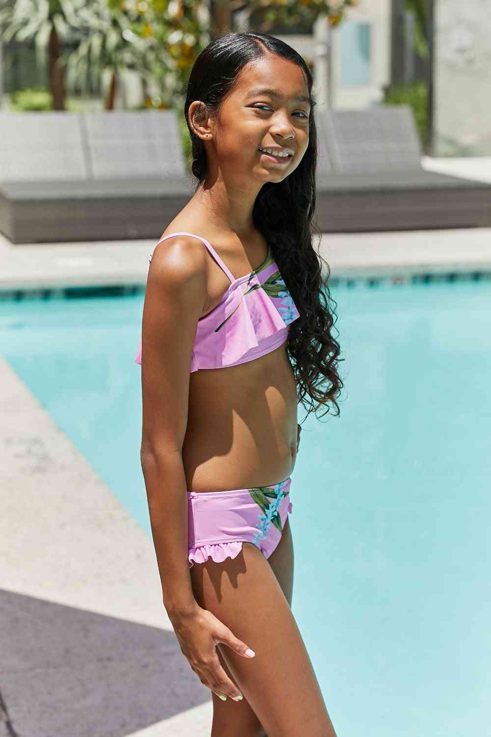 Marina West Swim Vacay Mode Two-Piece Swim Set in Carnation Pink - AllIn Computer