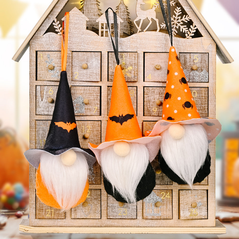 Assorted 2-Piece Halloween Element Gnome Hanging Widgets - AllIn Computer