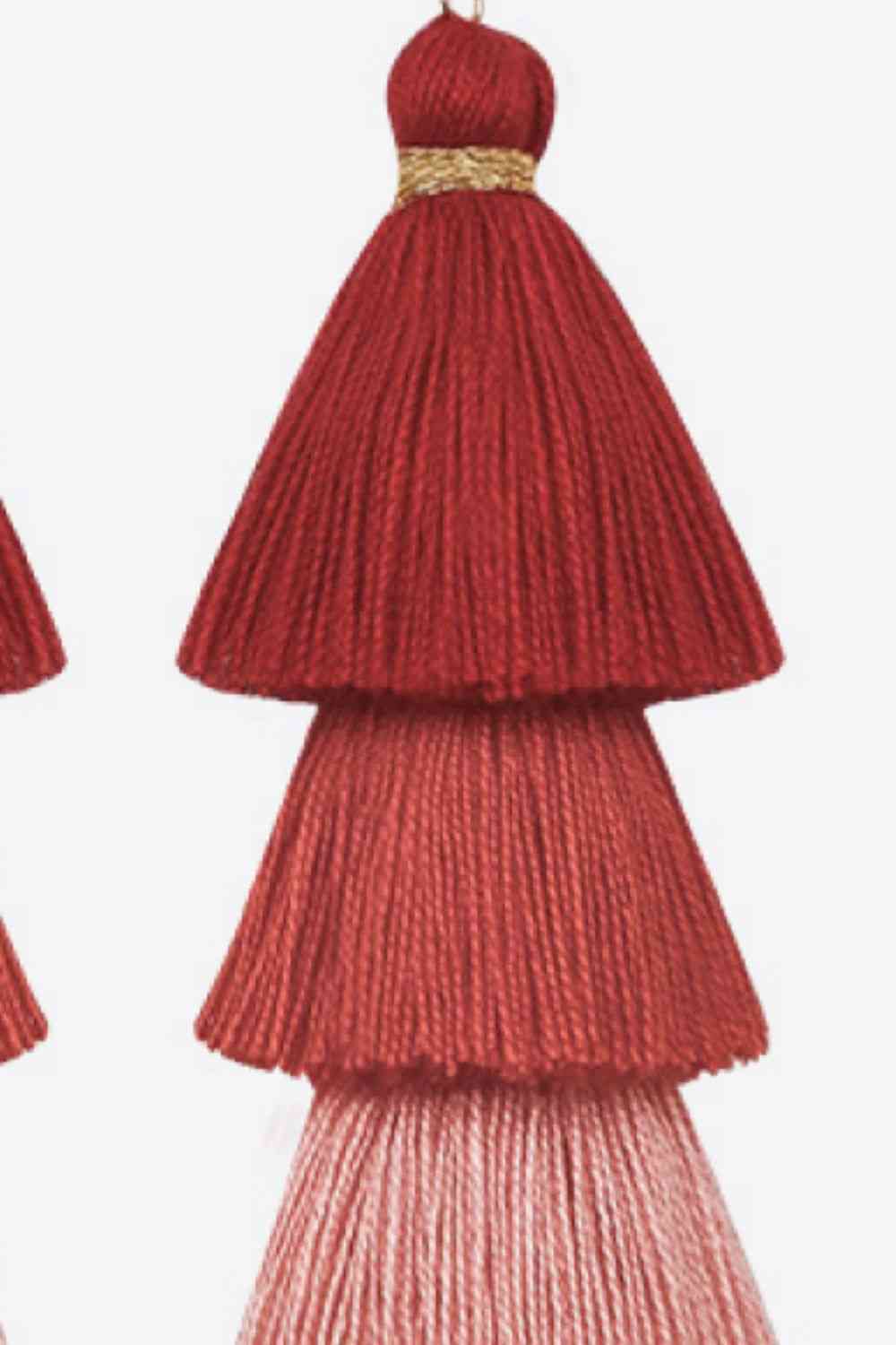 Layered Tassel Earrings - AllIn Computer