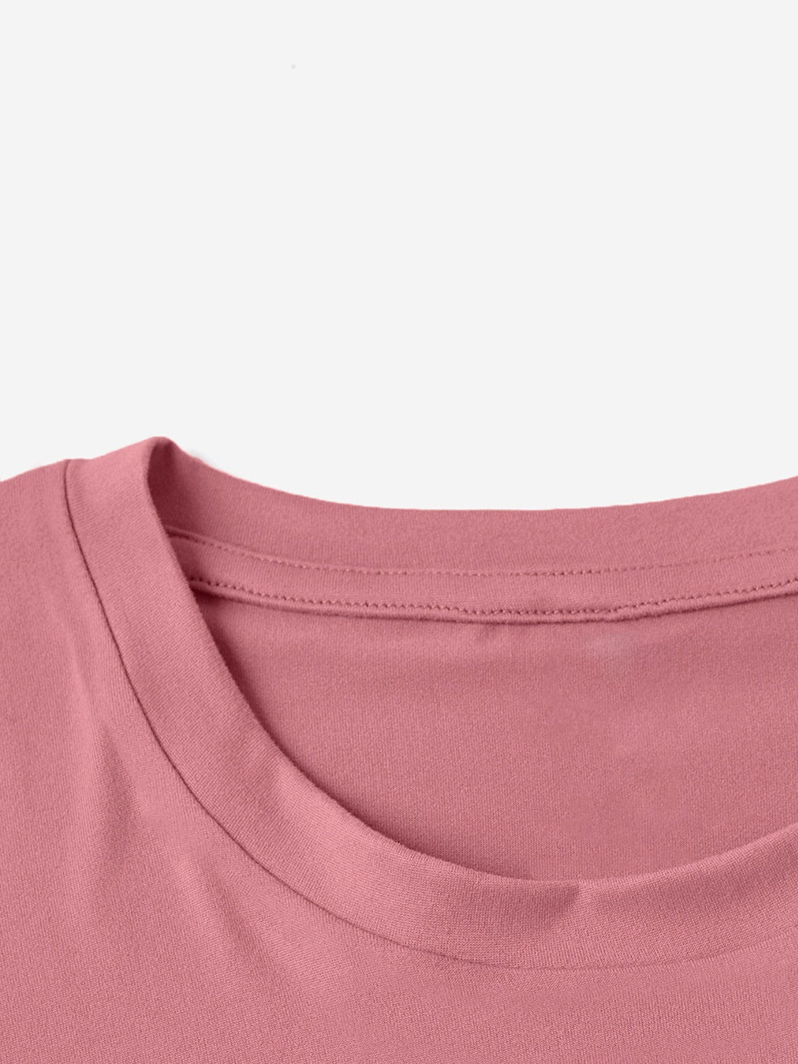 Sequin Heart Round Neck Short Sleeve T-Shirt - AllIn Computer