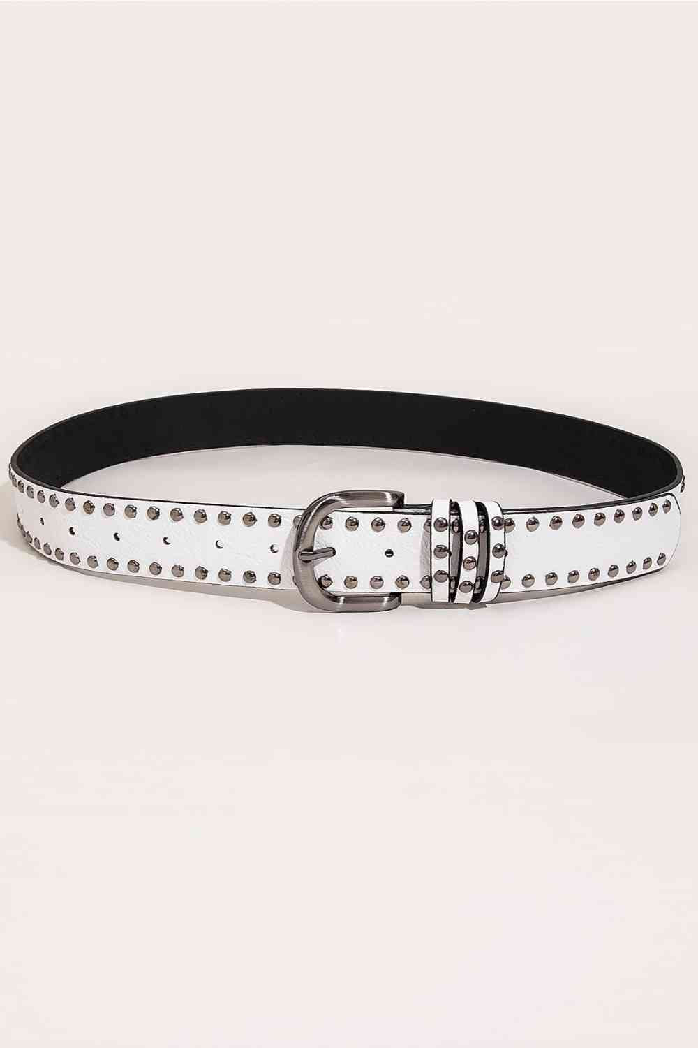 PU Leather Studded Belt - AllIn Computer