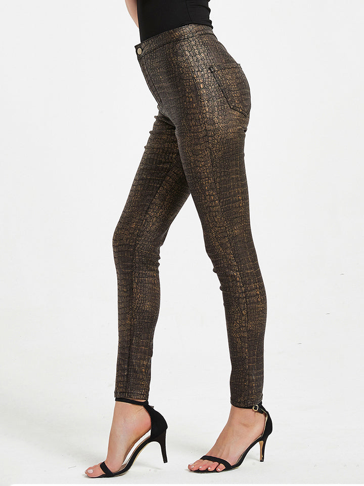 Full Size Buttoned Long Jeans - AllIn Computer