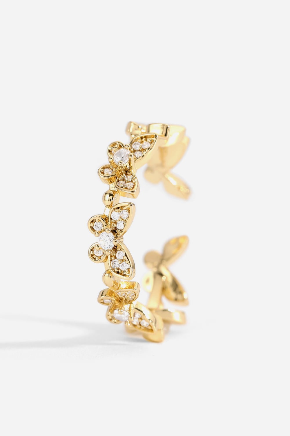 Butterfly Zircon Open Ring - AllIn Computer