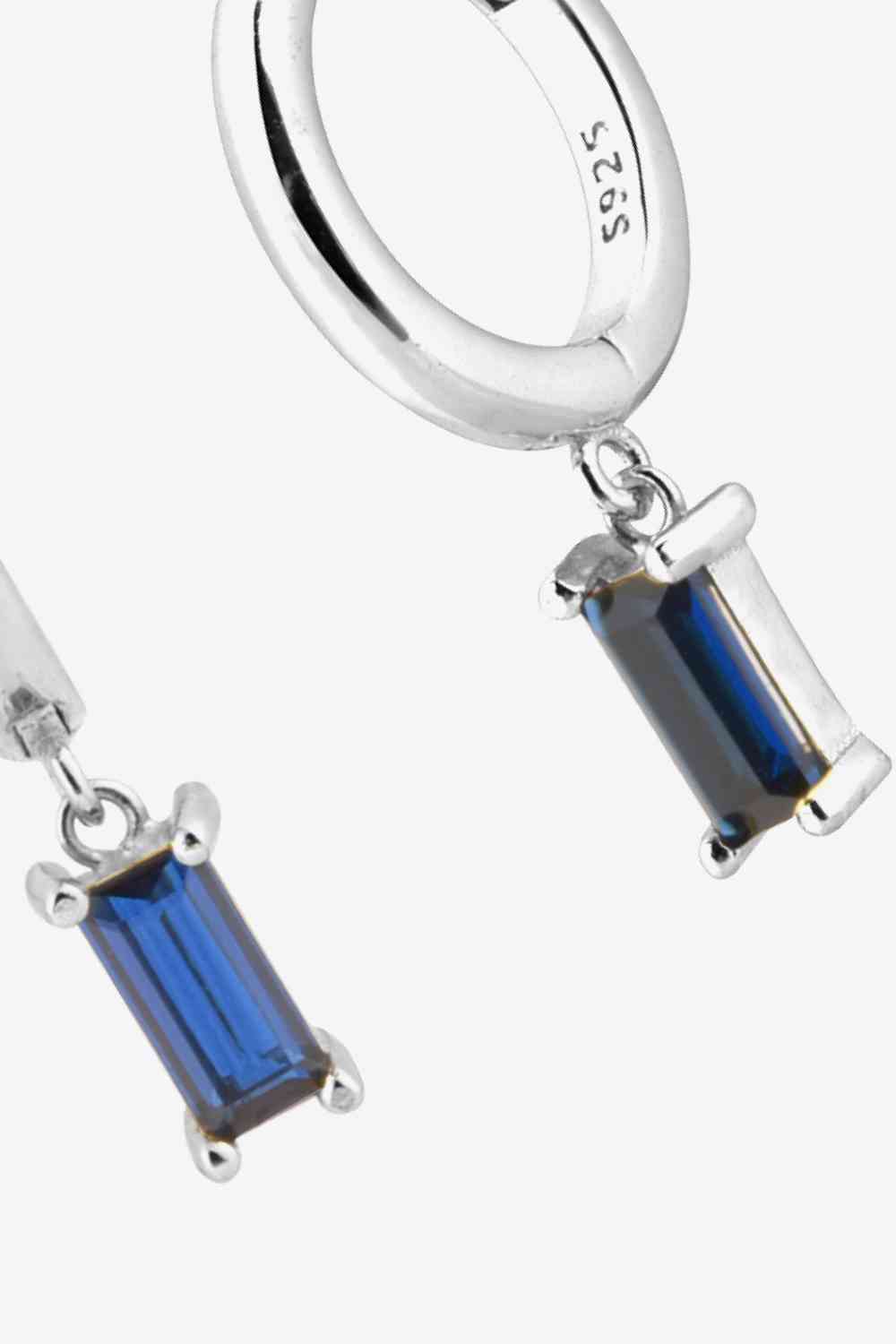Zircon Huggie Drop Earrings - AllIn Computer