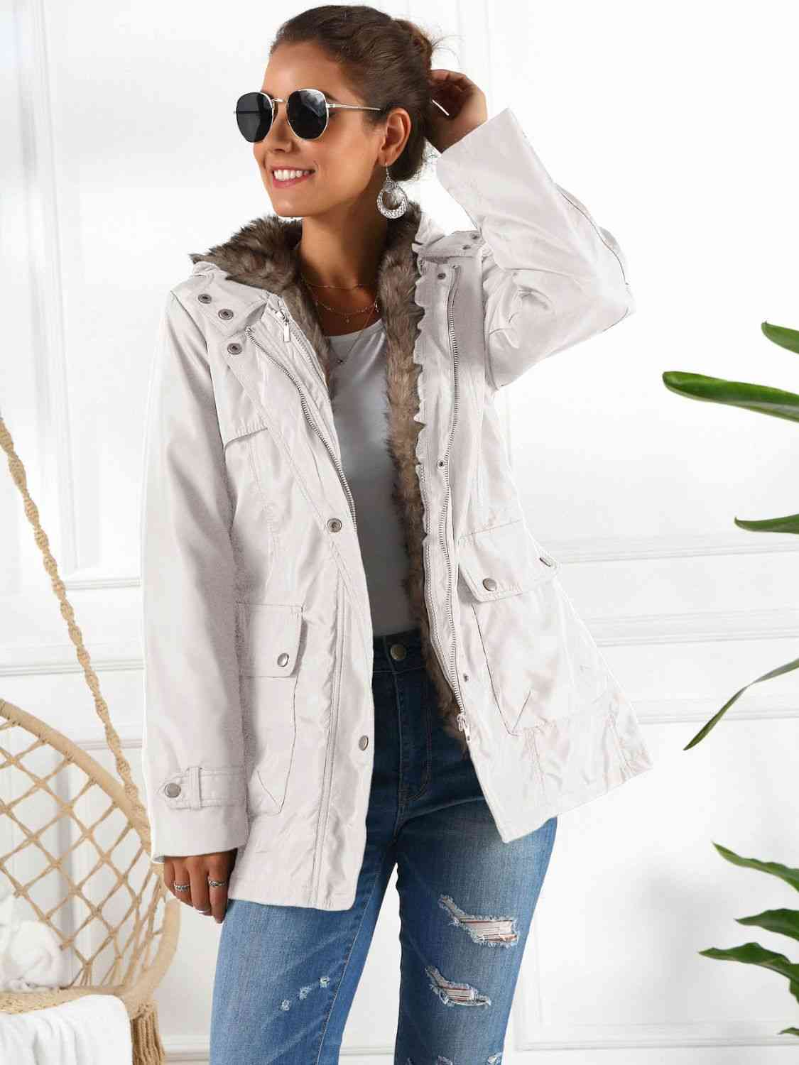Full Size Hooded Jacket with Detachable Liner (Three-Way Wear) - AllIn Computer