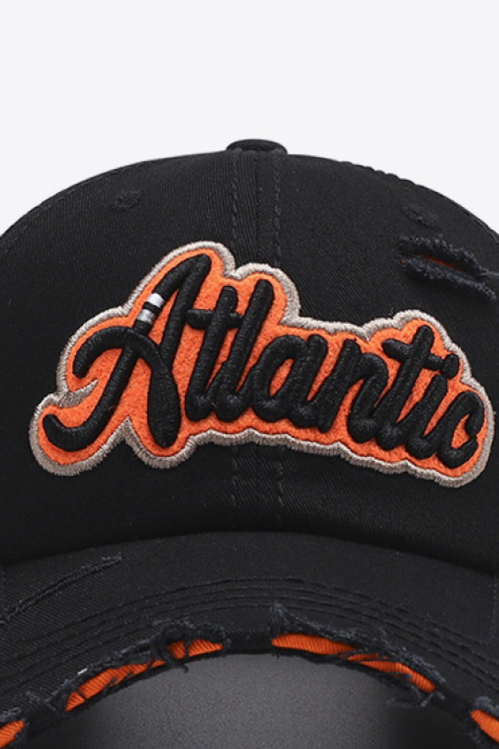 ATLANTIC Graphic Distressed Baseball Cap - AllIn Computer