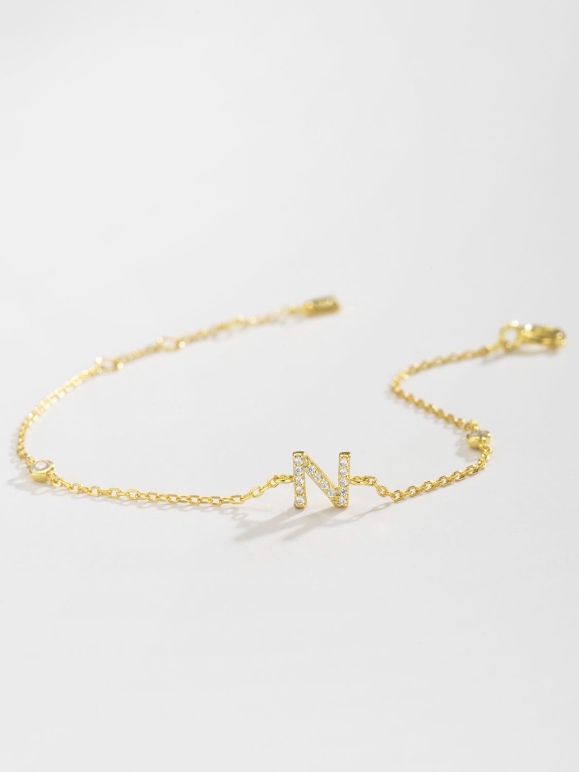 L To P Zircon 925 Sterling Silver Bracelet - AllIn Computer