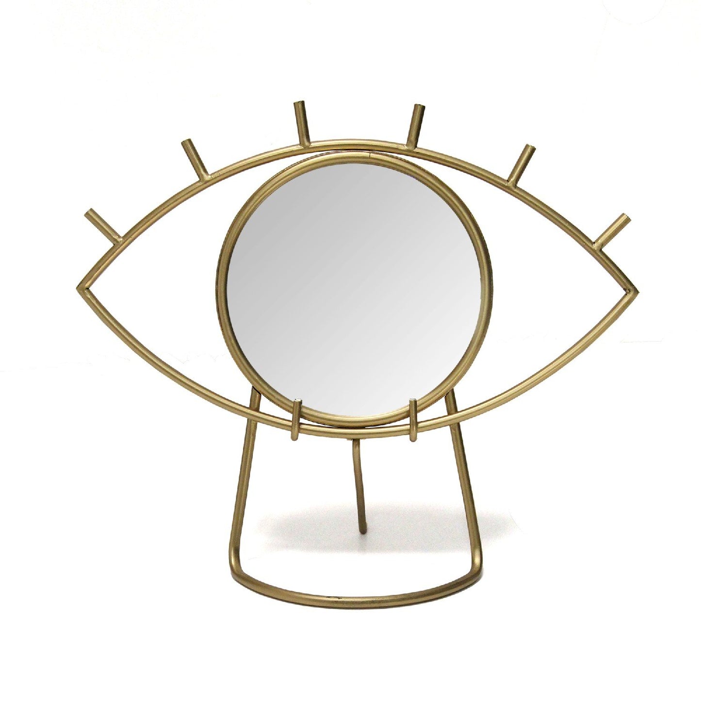 Bohemian Golden Eye Tabletop Mirror - AllIn Computer