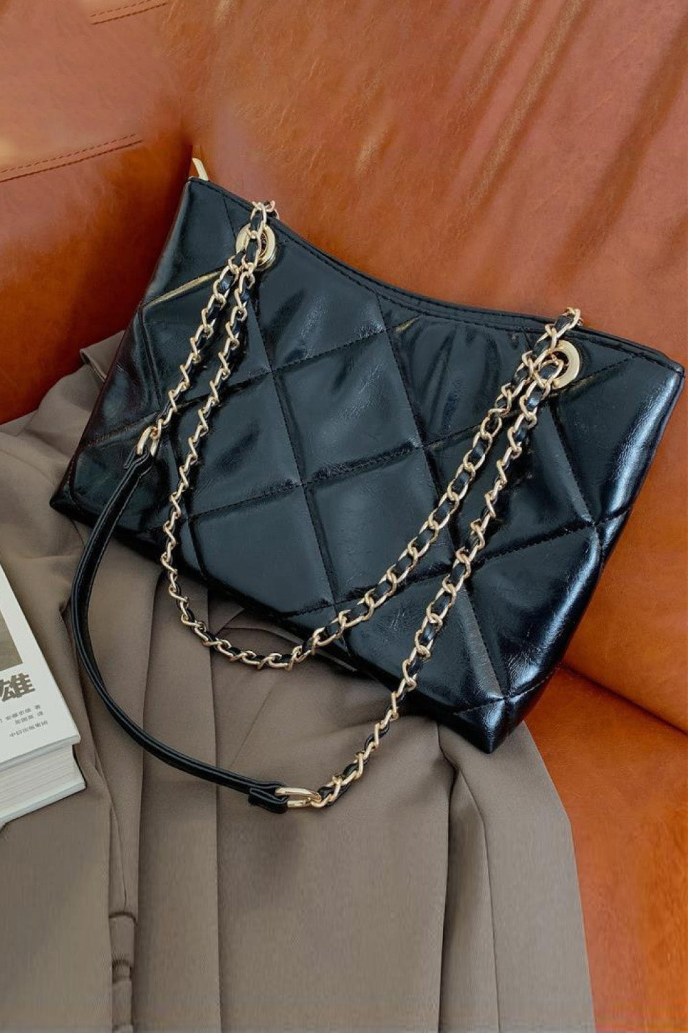 PU Leather Shoulder Bag - AllIn Computer