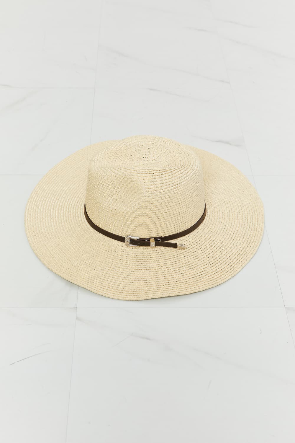 Fame Boho Summer Straw Fedora Hat - AllIn Computer