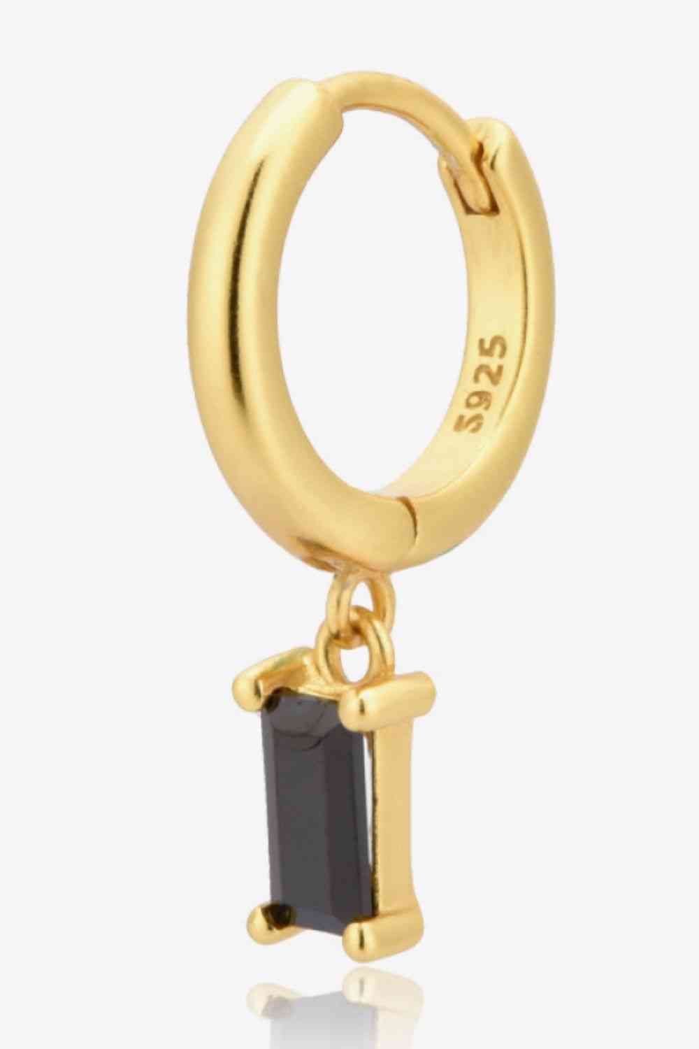 Zircon Huggie Drop Earrings - AllIn Computer