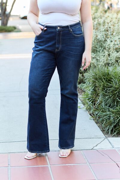 Kancan Full Size Slim Bootcut Jeans - AllIn Computer