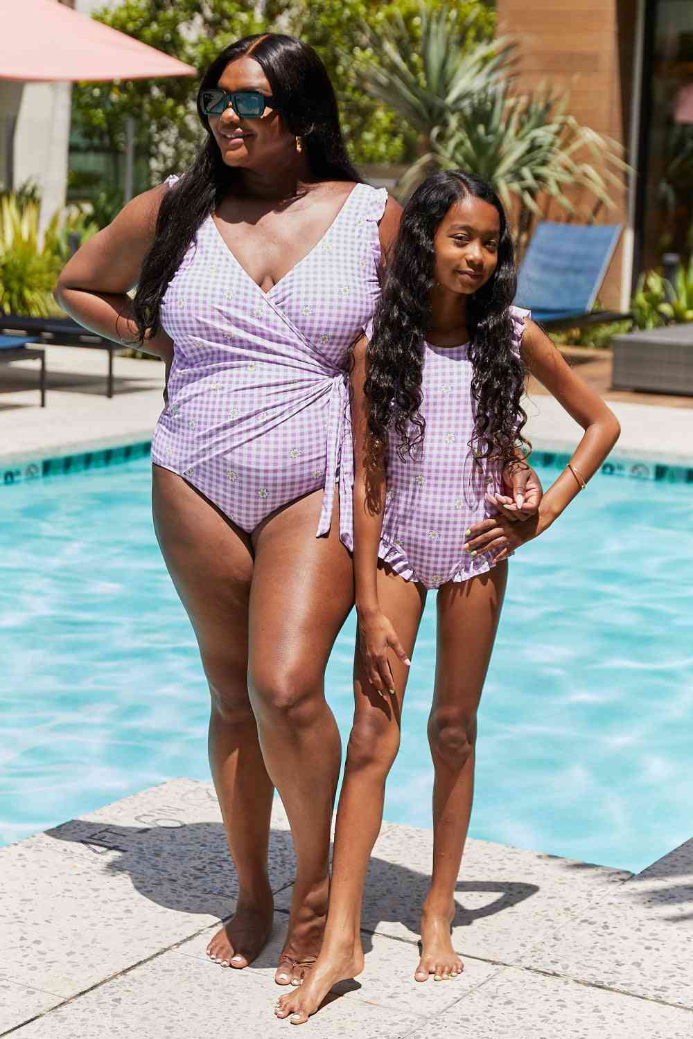Marina West Swim Float On Ruffled One-Piece in Carnation Pink - AllIn Computer