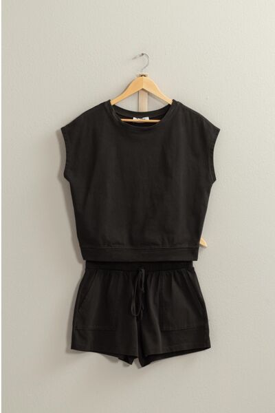 HYFVE Cropped Tank and Drawstring Shorts Set - AllIn Computer