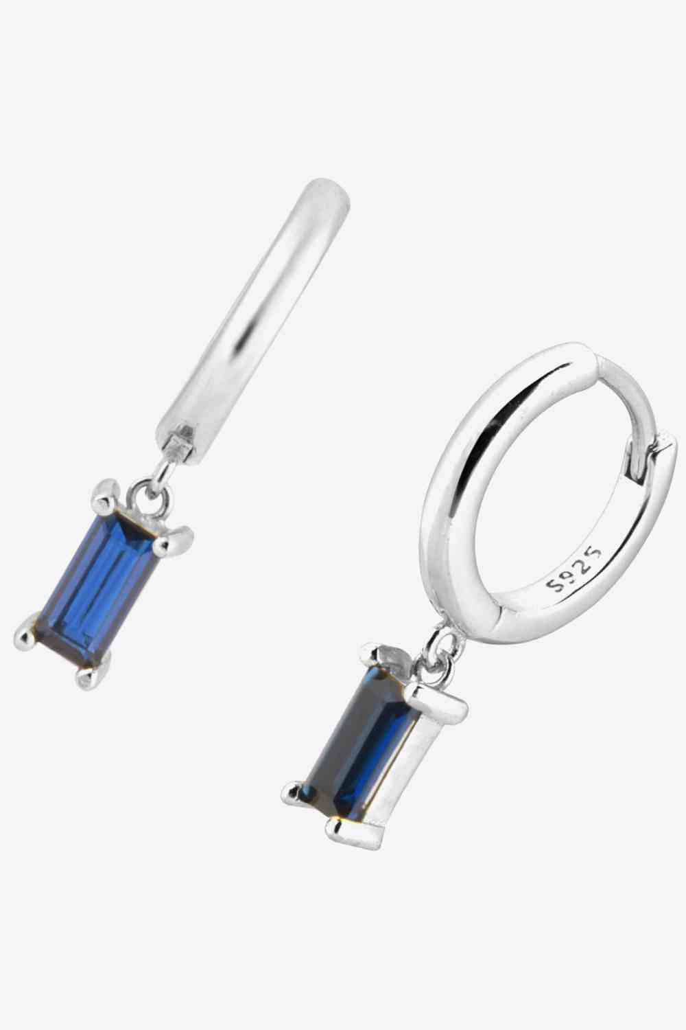 Zircon Huggie Drop Earrings - AllIn Computer