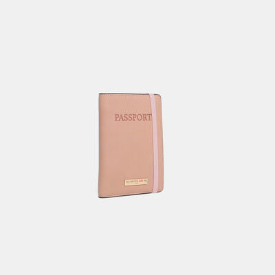 Nicole Lee USA Solid Passport Wallet - AllIn Computer