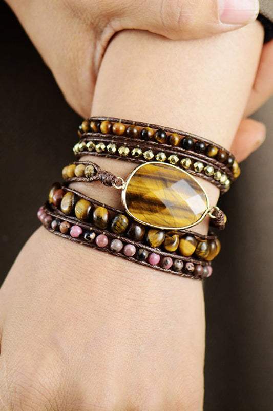 Natural Stone Layered Bracelet - AllIn Computer