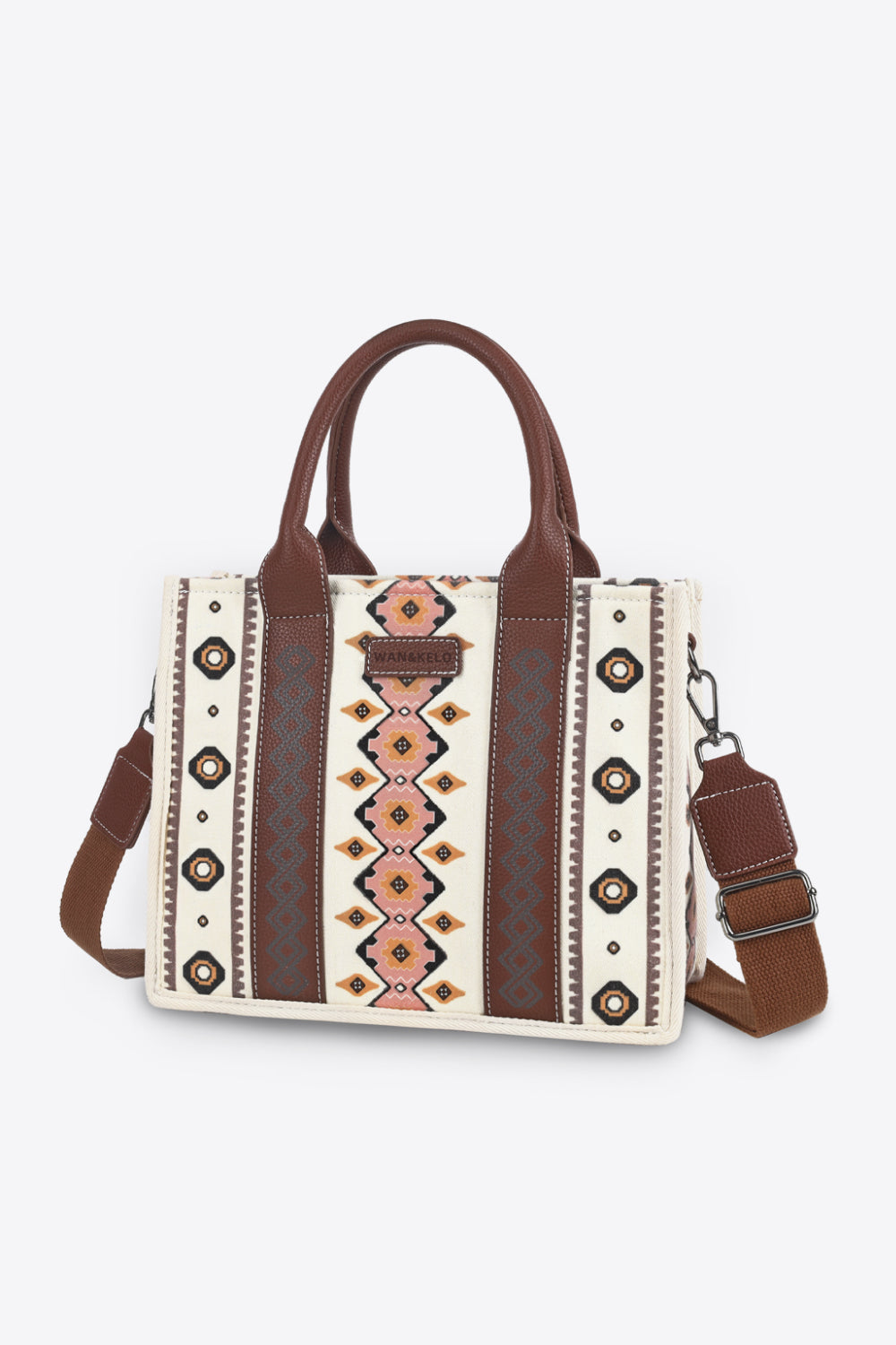 Printed PU Leather Shoulder Bag - AllIn Computer