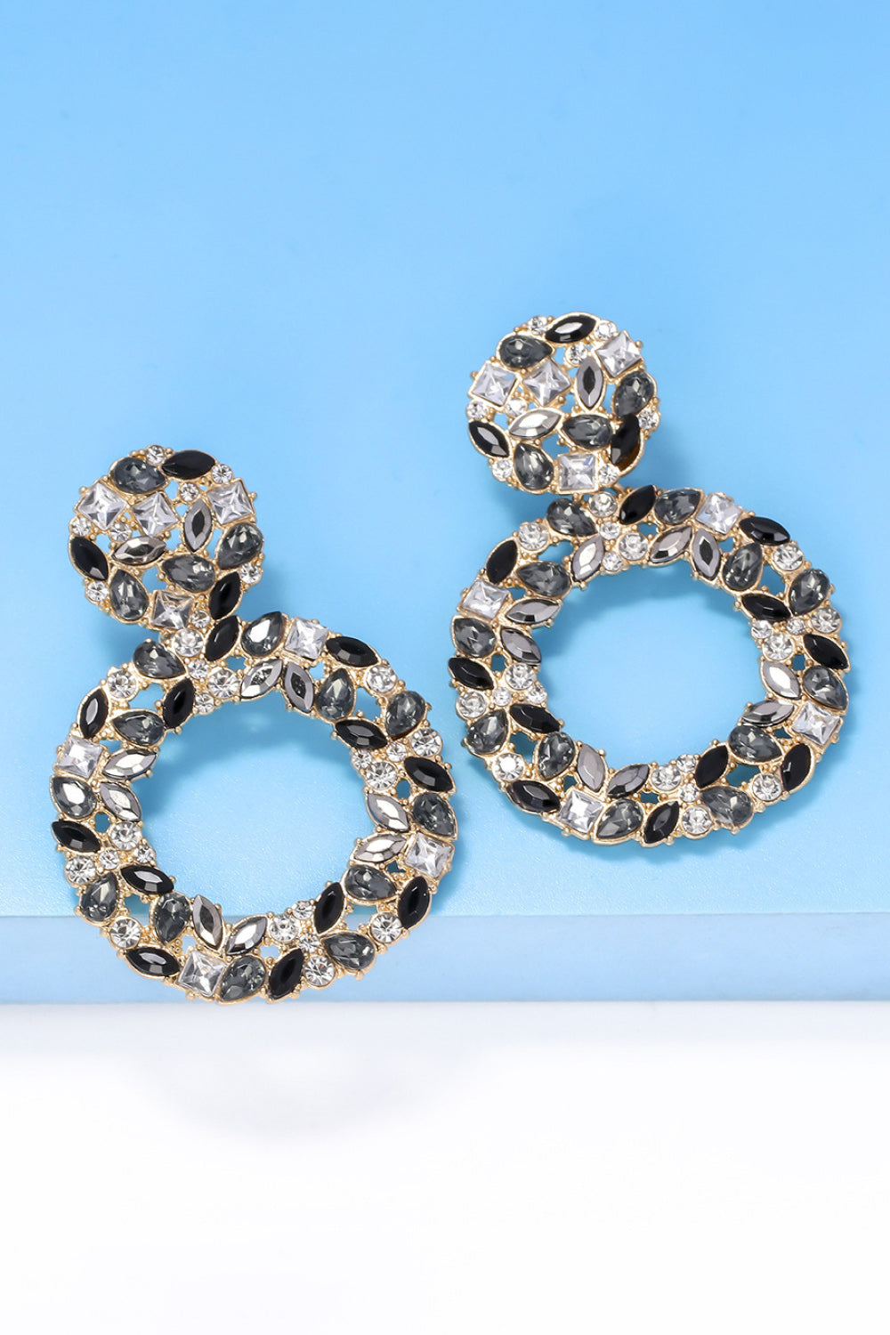 Round Shape Acrylic Dangle Earrings - AllIn Computer