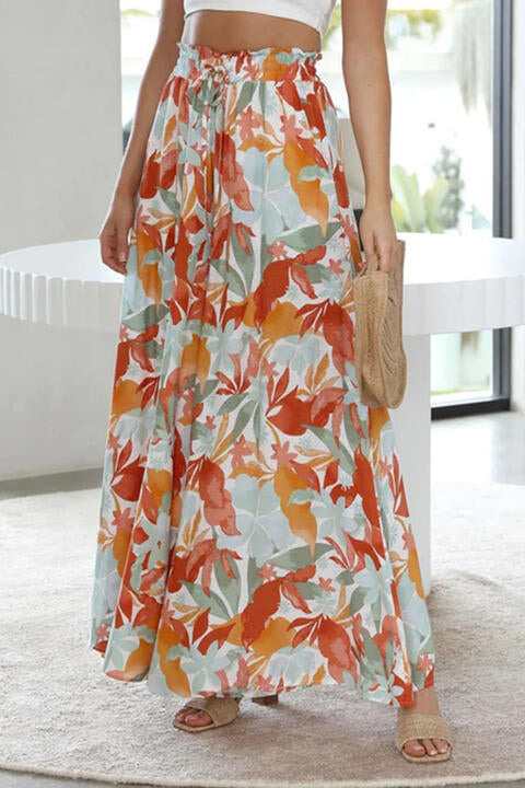 Tied Wide Leg Pants - AllIn Computer