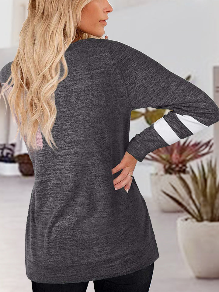 V-Neck Raglan Sleeve T-Shirt - AllIn Computer