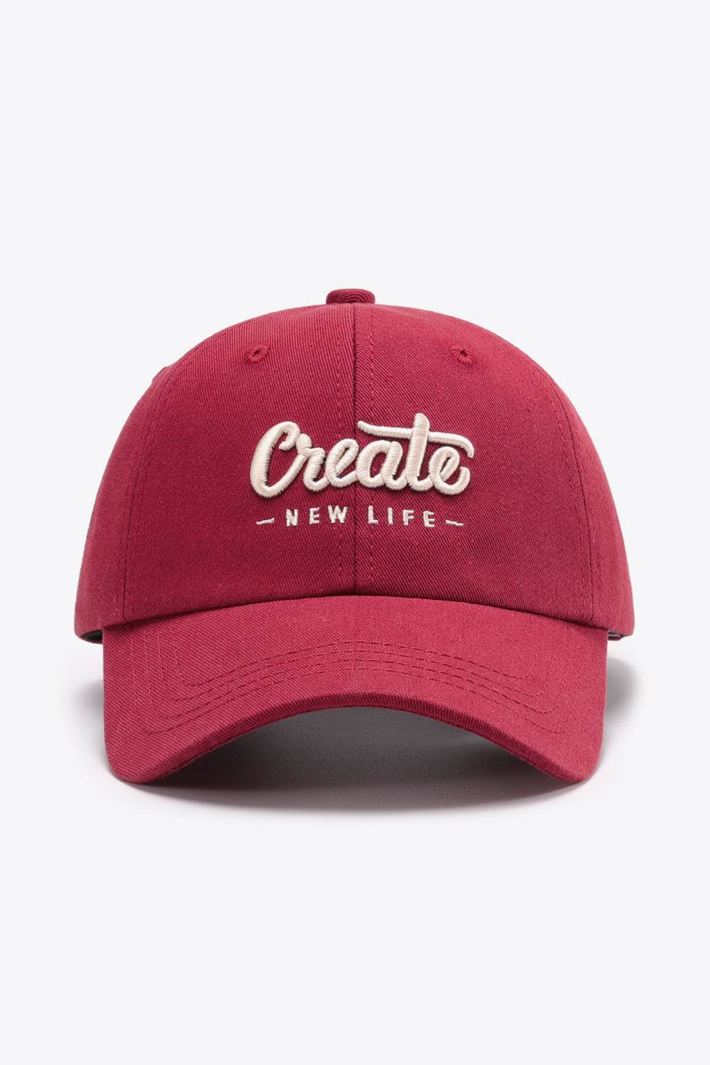 CREATE NEW LIFE Adjustable Cotton Baseball Cap - AllIn Computer