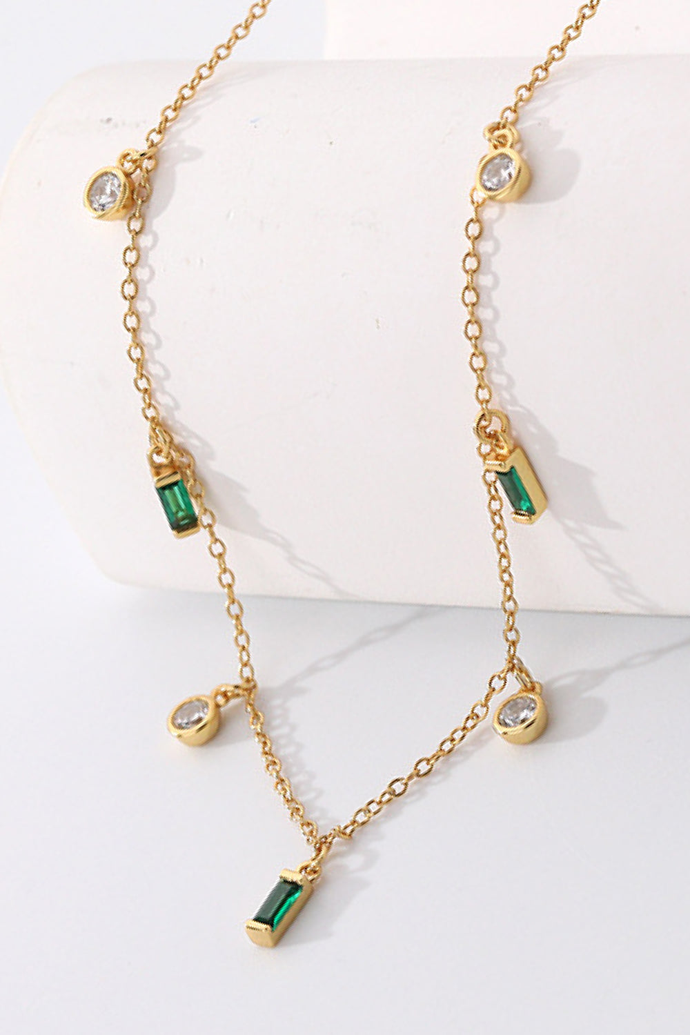 18K Gold Plated Multi-Charm Chain Necklace - AllIn Computer