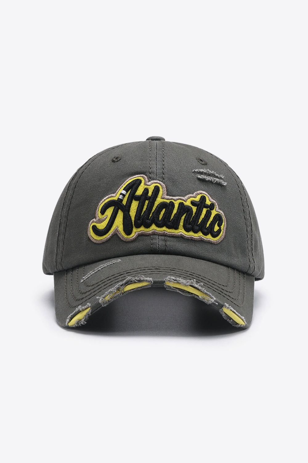 ATLANTIC Graphic Distressed Baseball Cap - AllIn Computer