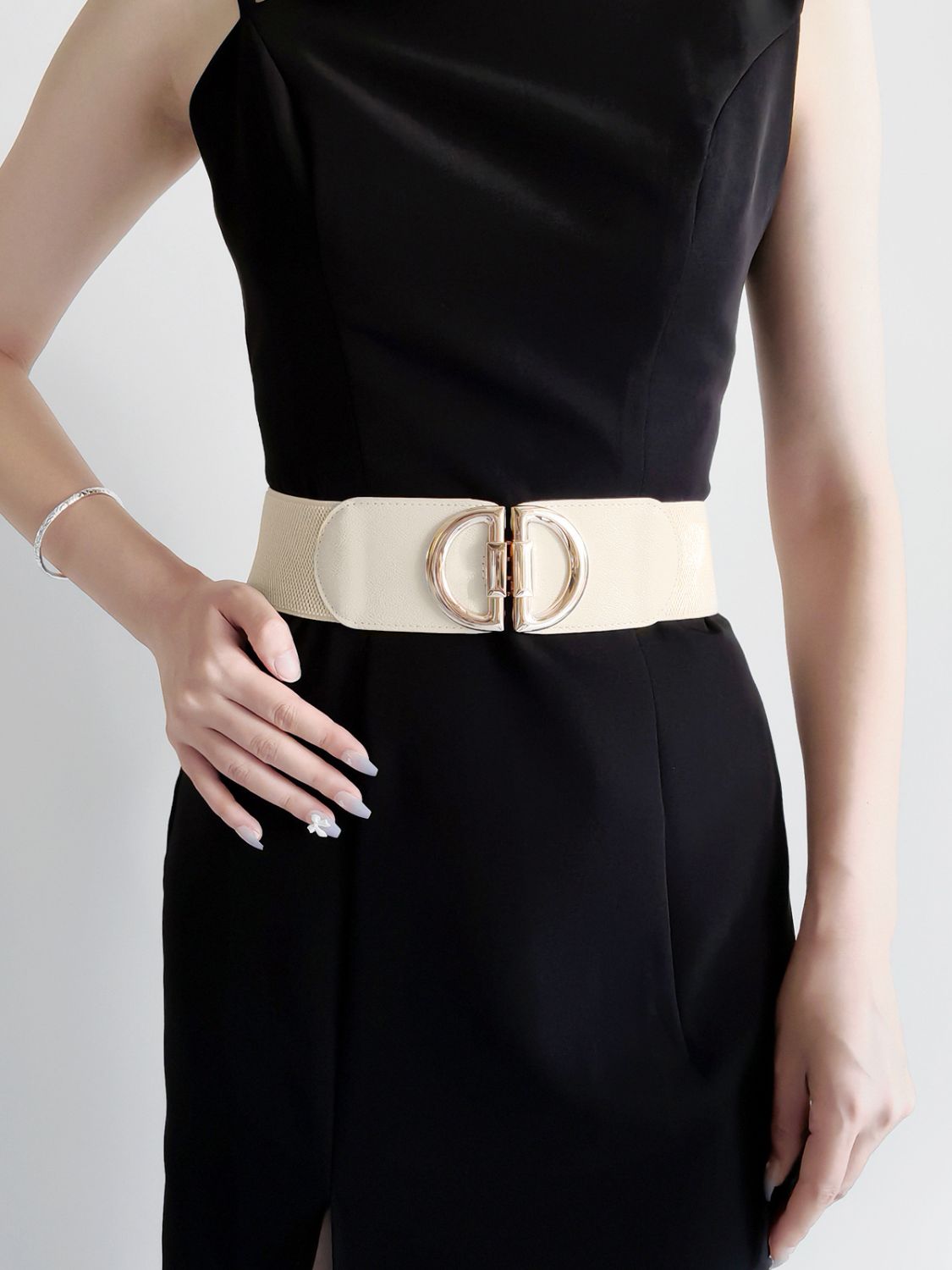 D Buckle Elastic Belt - AllIn Computer