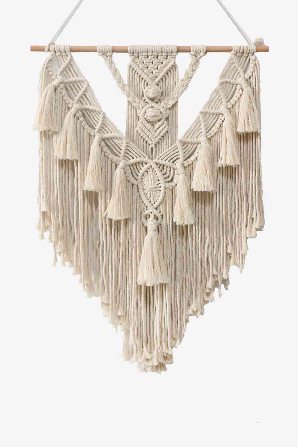 Macrame Fringe Hanging Wall Decor - AllIn Computer