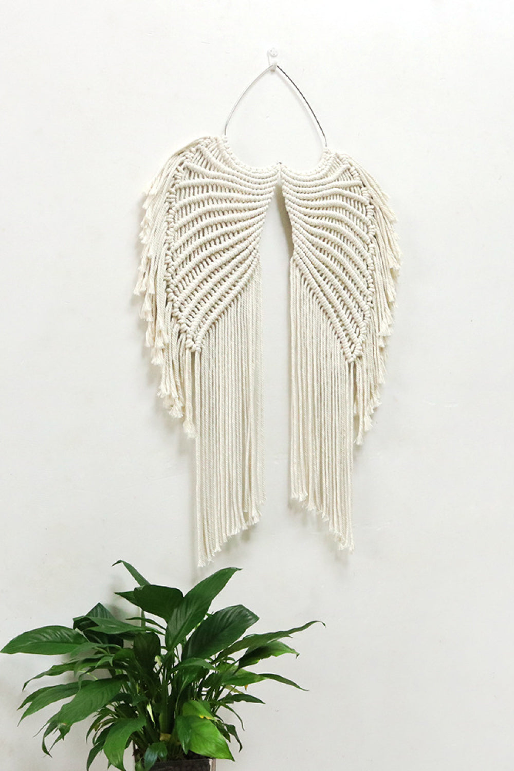 Macrame Angel Wings Hanging Wall Piece - AllIn Computer