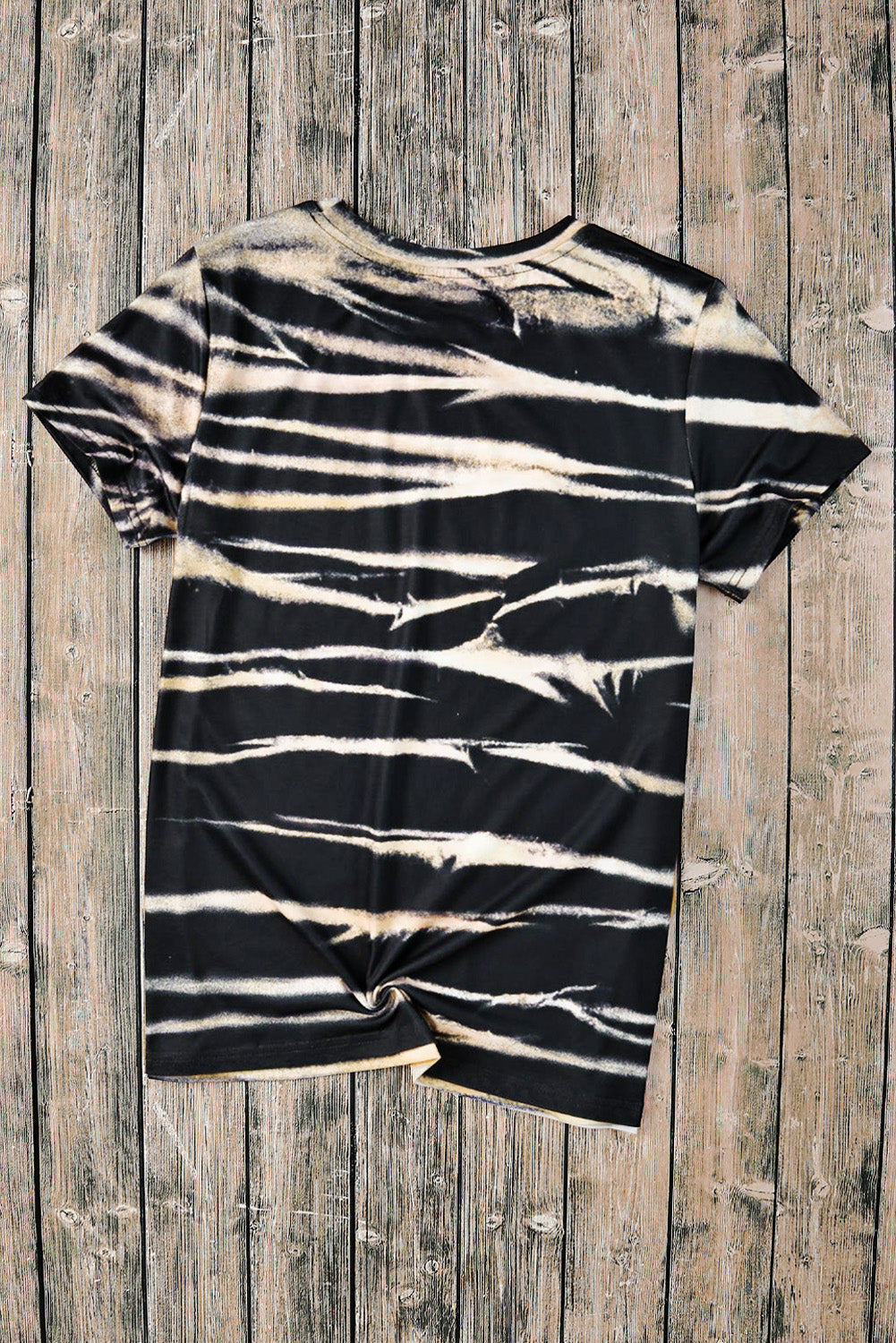 Guitar Graphic Round Neck Short Sleeve T-Shirt - AllIn Computer