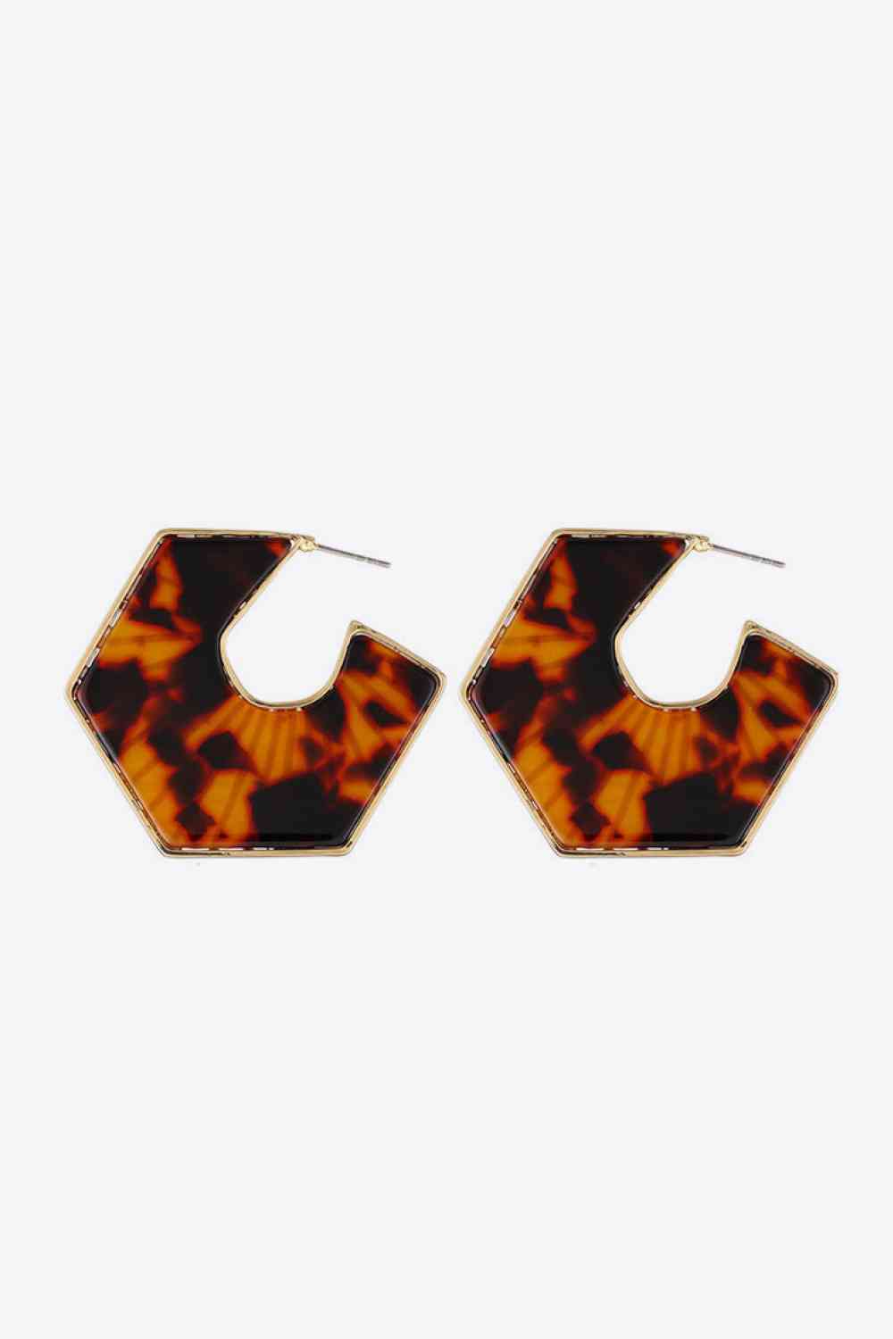 Alloy Geometric Earrings - AllIn Computer