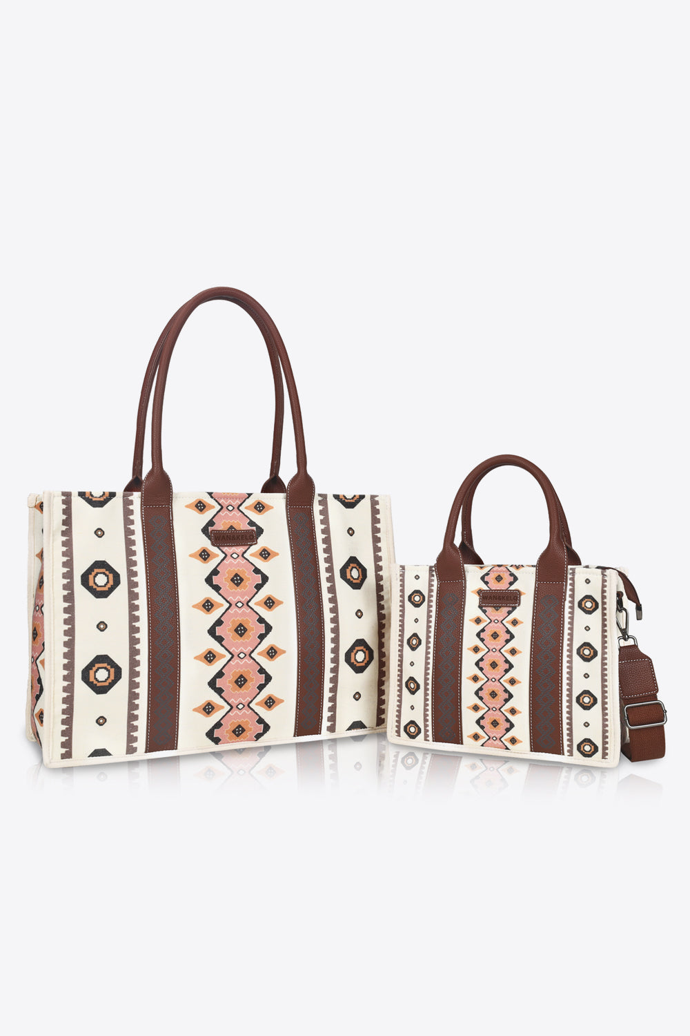 Printed PU Leather Shoulder Bag - AllIn Computer