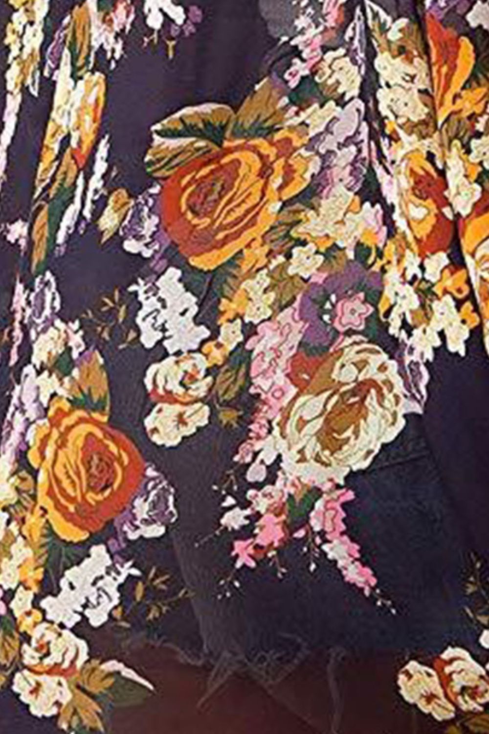 Open Front Half Sleeve Cover-Up - AllIn Computer
