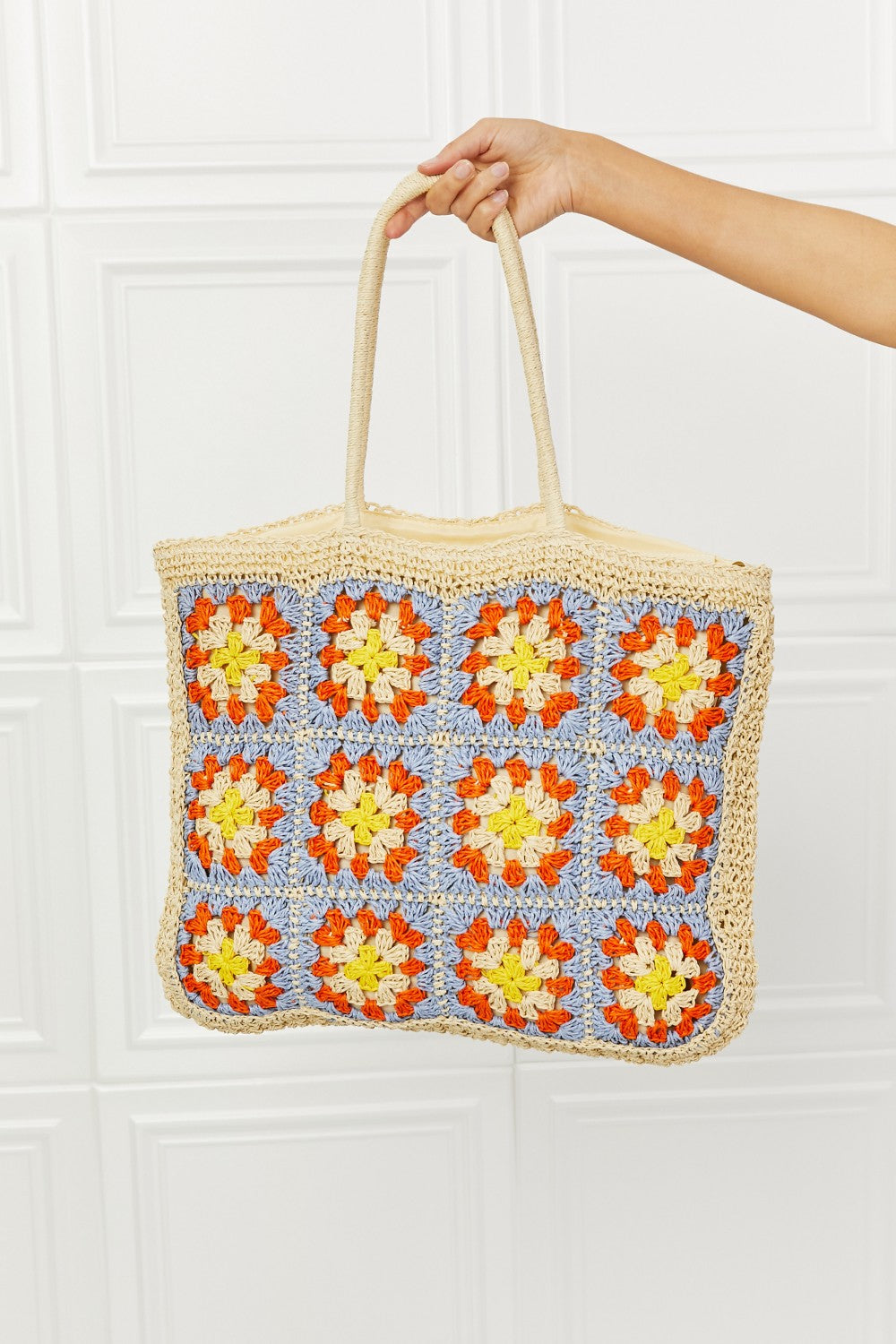 Fame Off The Coast Straw Tote Bag - AllIn Computer