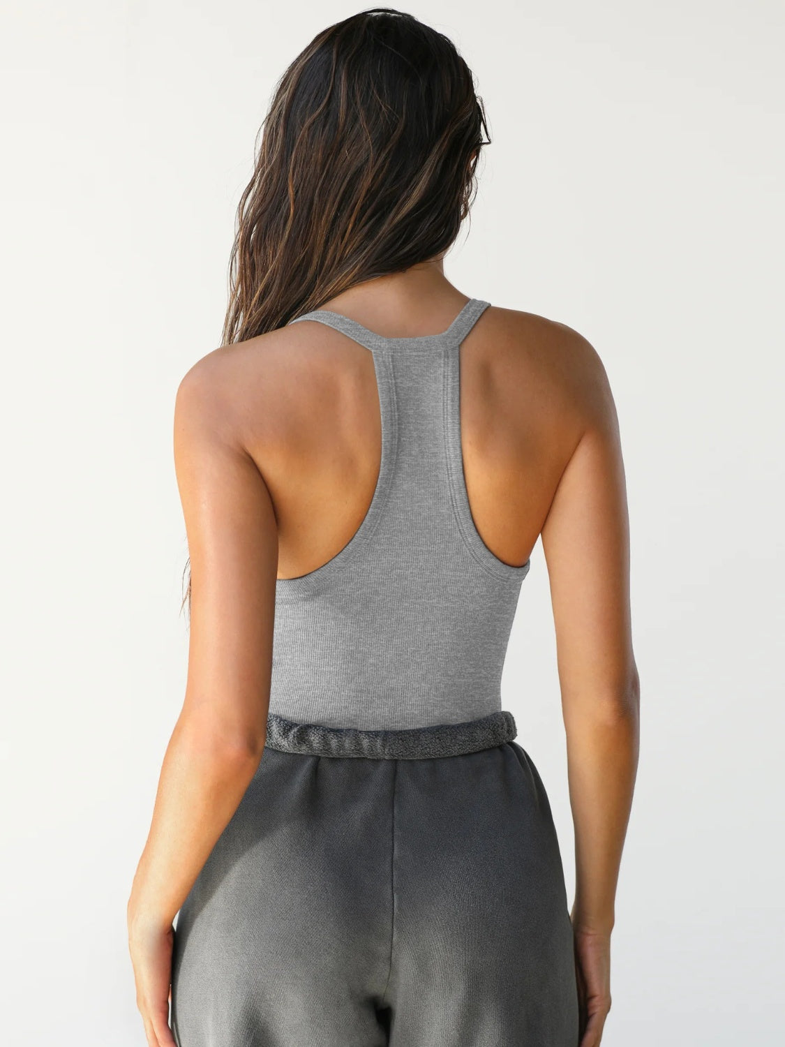 Scoop Neck Wide Strap Tank - AllIn Computer