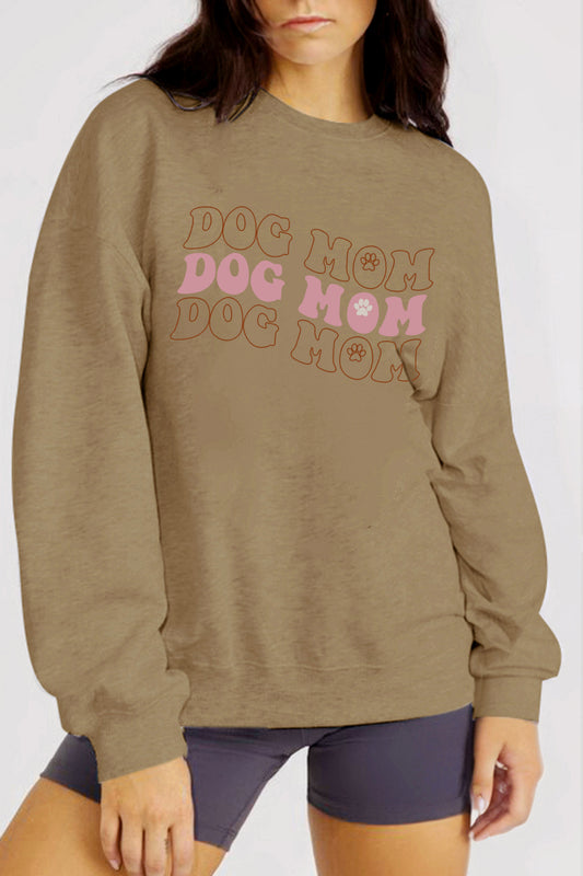 Simply Love Simply Love Full Size Graphic DOG MOM Sweatshirt - AllIn Computer