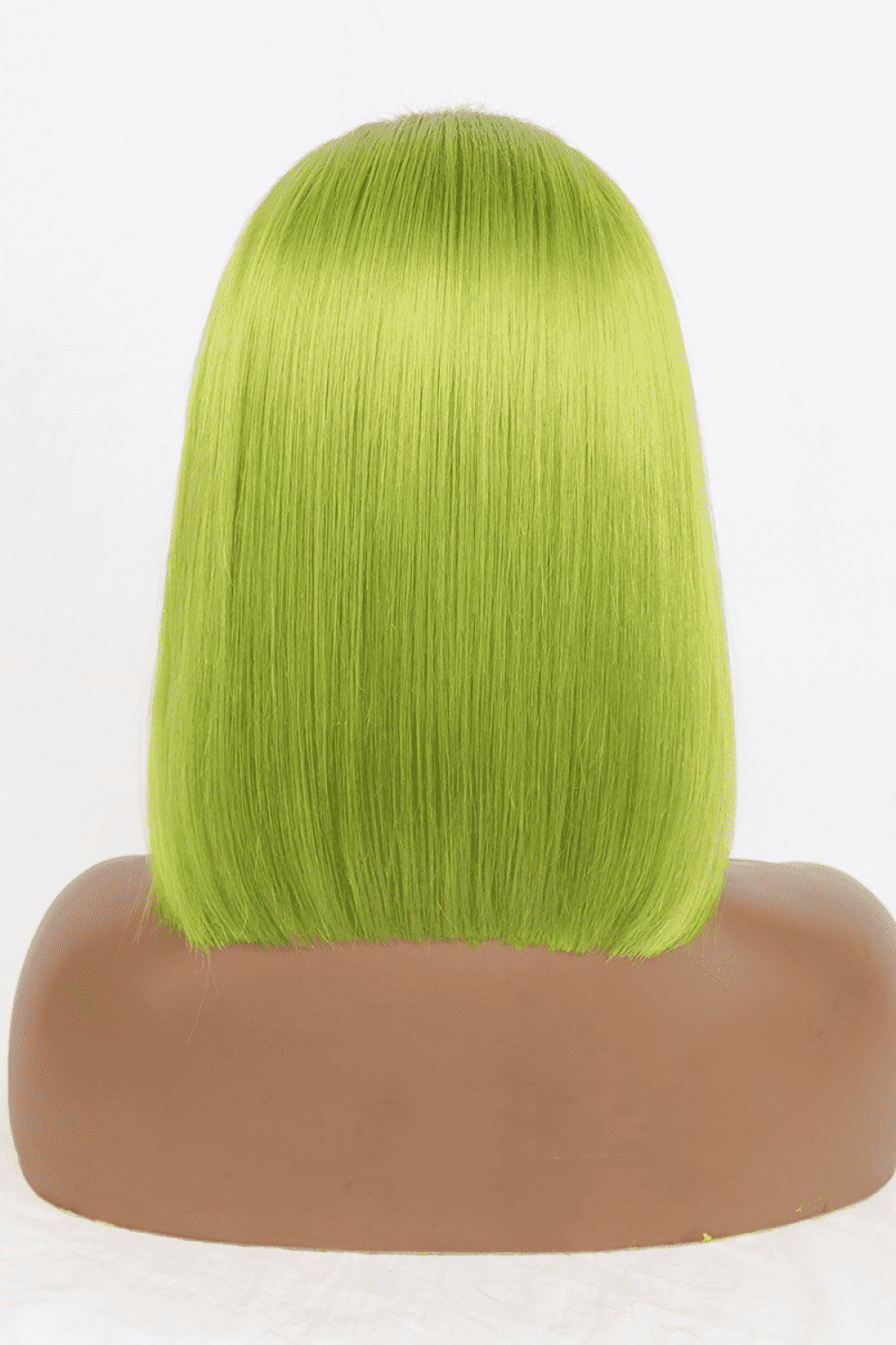 12" 140g Lace Front Wigs Human Hair in Lime 150% Density - AllIn Computer