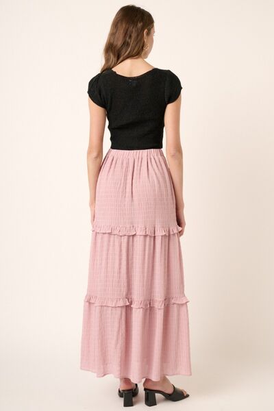 Mittoshop Drawstring High Waist Frill Skirt - AllIn Computer