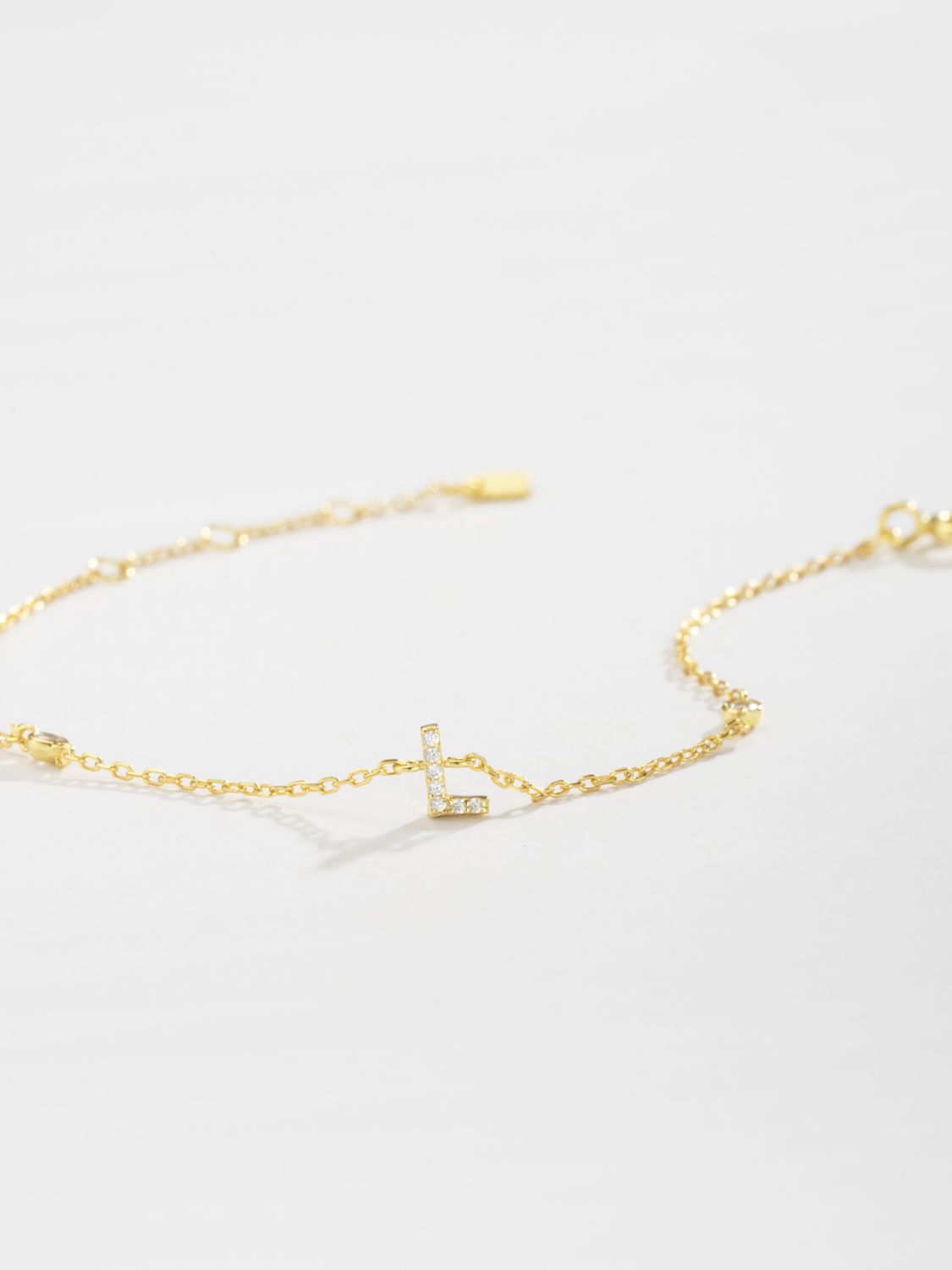 L To P Zircon 925 Sterling Silver Bracelet - AllIn Computer