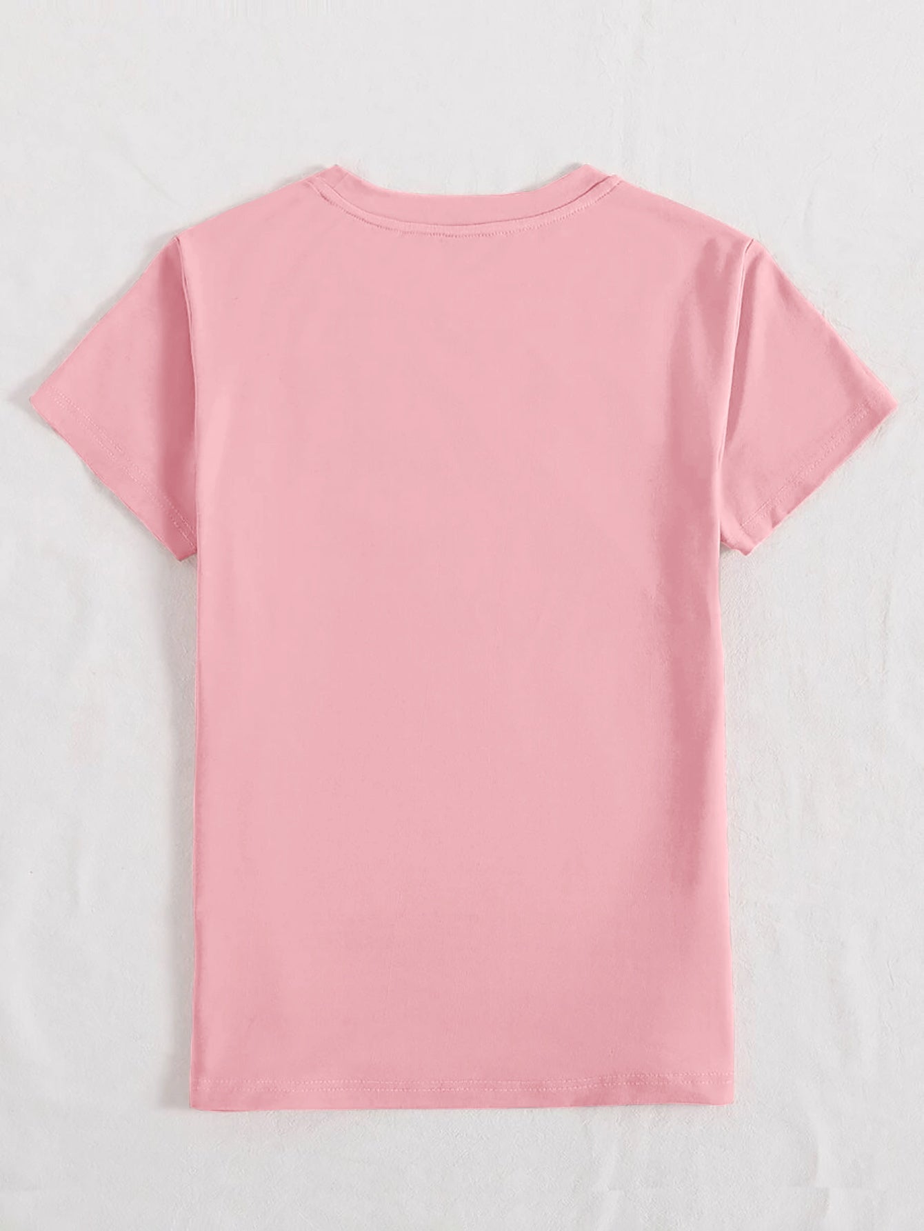 Rabbit Round Neck Short Sleeve T-Shirt - AllIn Computer