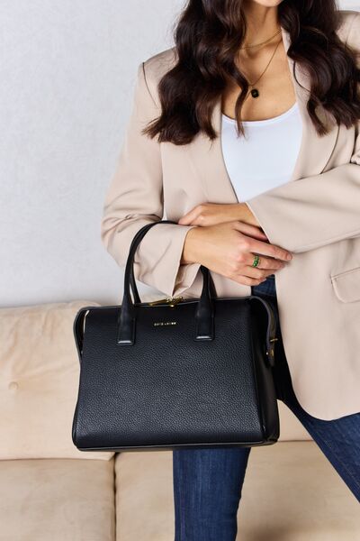 David Jones Medium PU Leather Handbag - AllIn Computer