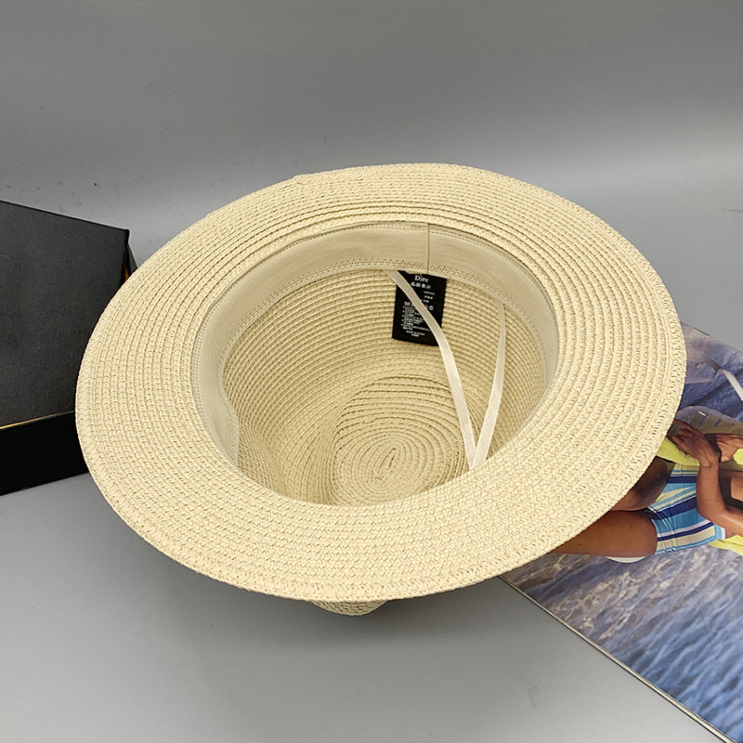 Short Brim Jute Cloth Hat - AllIn Computer