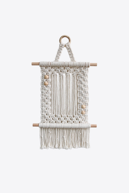 Macrame Hanging Picture Frame - Wall Decor - AllIn Computer