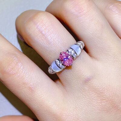 1 Carat Moissanite 925 Sterling Silver Ring - AllIn Computer